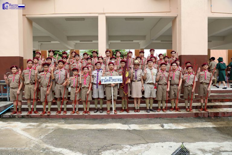 โรงเรียนสามัคคีวิทยาคม ร่วมพิธีทบทวนคำปฏิญาณและสวนสนามเนื่องในโอกาสวันคล้ายวันสถาปนาคณะลูกเสือแห่งชาติ ประจำปี 2569 “115 ปี การลูกเสือไทย“